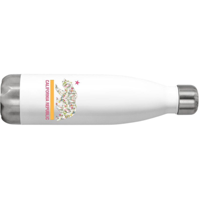 California Republic Stainless Steel Water Bottle | Artistshot