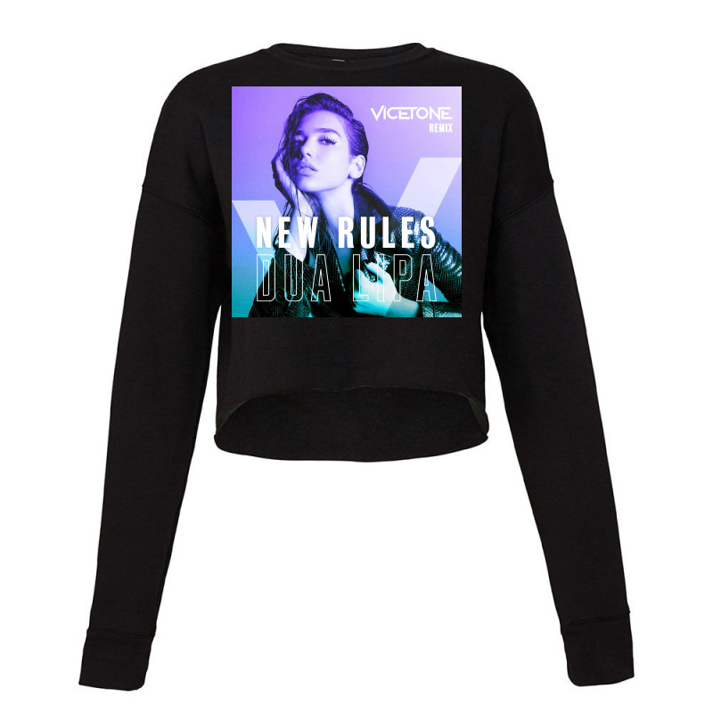 Dua Lipa Vicetone Remix Cropped Sweater by Kelly J | Artistshot