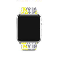 His Fight Is My Fight Childhood Cancer Awareness Tee T Shirt Apple Watch Band | Artistshot