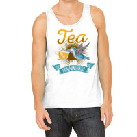 Hummingbird Lover Flowers I Run On Tea And Hummingbirds T Shirt Tank Top | Artistshot