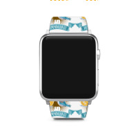 Hummingbird Lover Flowers I Run On Tea And Hummingbirds T Shirt Apple Watch Band | Artistshot