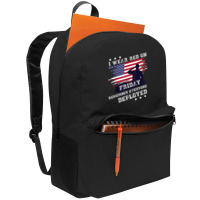 I Wear Red On Friday Remember Deployed American Flag Retro T Shirt Backpack | Artistshot