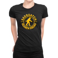 Sasquatch Tshirt Bigfoot Shirt Funnyt Shirt Funny Shirt Cool T Shirt A Ladies Fitted T-shirt | Artistshot
