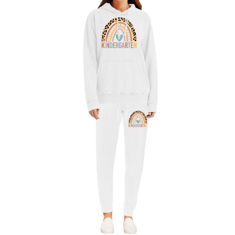 Kindergarten Rainbow Girls Boys Teacher Team Kinder Squad T Shirt Hoodie & Jogger Set | Artistshot