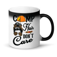 Ladies Camp Hair Don't Care Funny Outdoors Women Teen Girls T Shirt Magic Mug | Artistshot