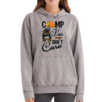 Ladies Camp Hair Don't Care Funny Outdoors Women Teen Girls T Shirt Vintage Hoodie | Artistshot