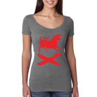 Fighting Chance Women's Triblend Scoop T-shirt | Artistshot