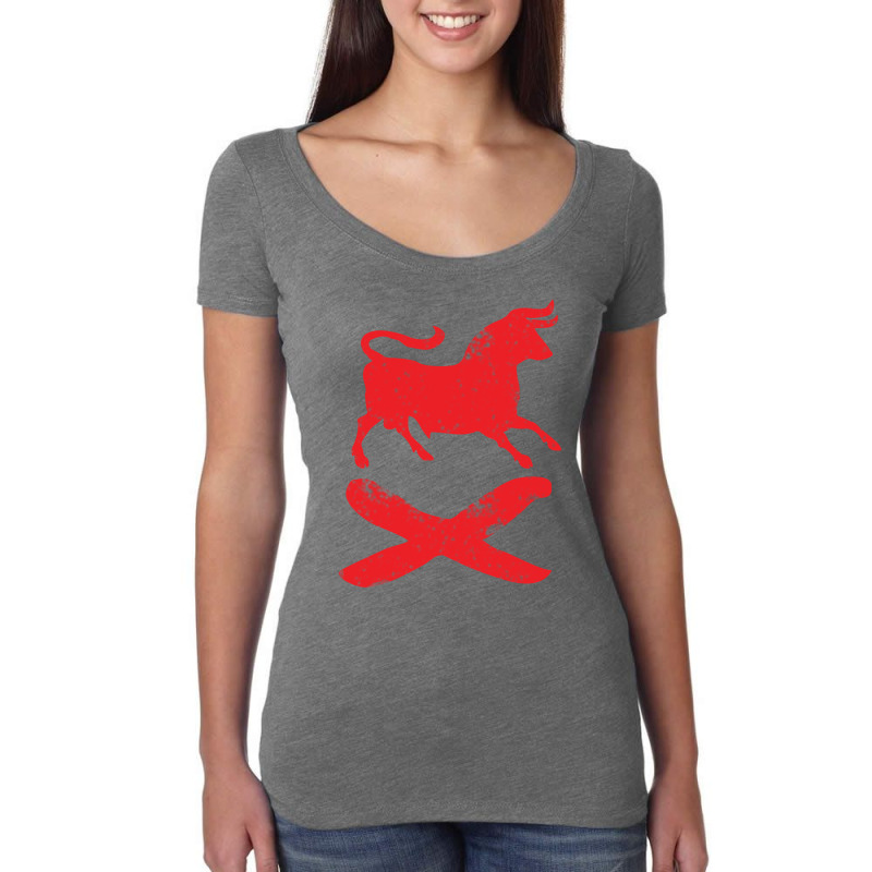 Fighting Chance Women's Triblend Scoop T-shirt by tshiart | Artistshot