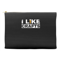 Mens I Like Crafts Beer Funny Clever Drinking And Hops Apparel T Shirt Accessory Pouches | Artistshot