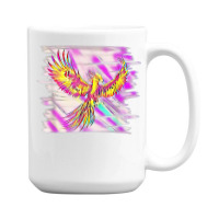 Phoenix From The Ashes Mythical Fire Bird Phoenix T Shirt 15 Oz Coffee Mug | Artistshot