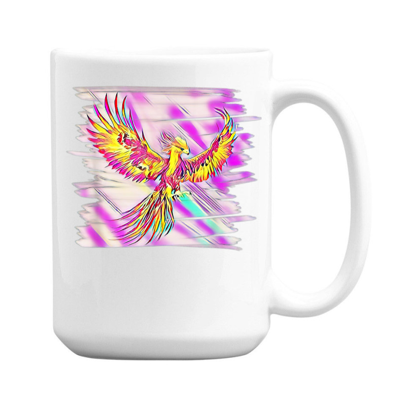 Phoenix From The Ashes Mythical Fire Bird Phoenix T Shirt 15 Oz Coffee Mug | Artistshot