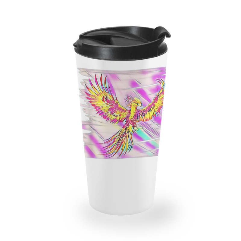 Phoenix From The Ashes Mythical Fire Bird Phoenix T Shirt Travel Mug | Artistshot