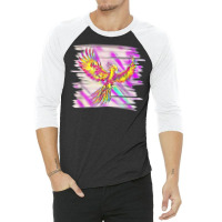 Phoenix From The Ashes Mythical Fire Bird Phoenix T Shirt 3/4 Sleeve Shirt | Artistshot