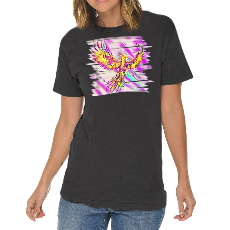 Phoenix From The Ashes Mythical Fire Bird Phoenix T Shirt Vintage T-shirt | Artistshot