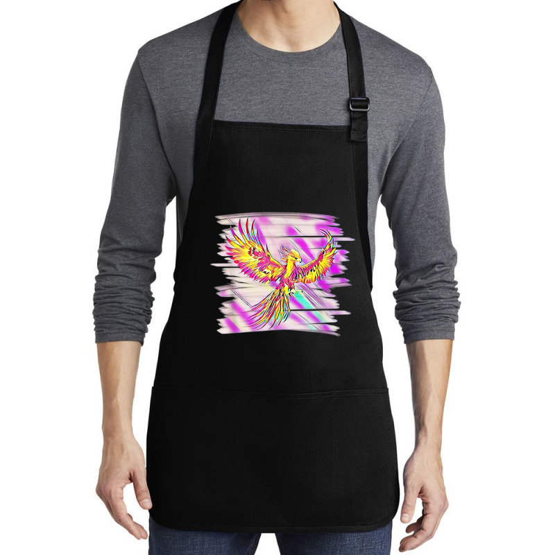 Phoenix From The Ashes Mythical Fire Bird Phoenix T Shirt Medium-length Apron | Artistshot