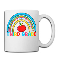 Rainbow Third Grade 3rd Grade Back To School Teacher Student T Shirt Coffee Mug | Artistshot