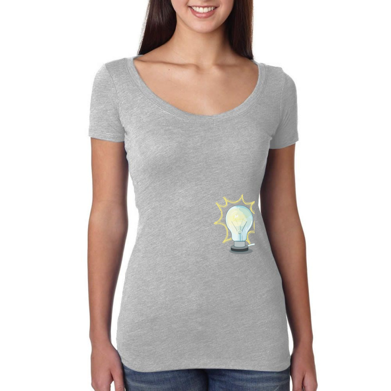 Light Women's Triblend Scoop T-shirt by tshiart | Artistshot