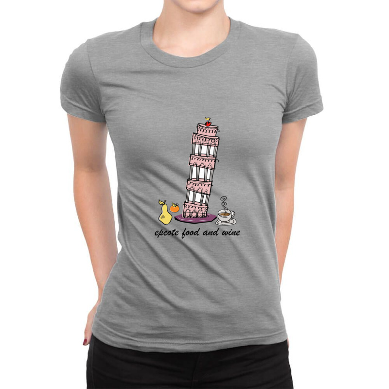 Epcote Food And Wine Festival Ladies Fitted T-Shirt by farisdi | Artistshot