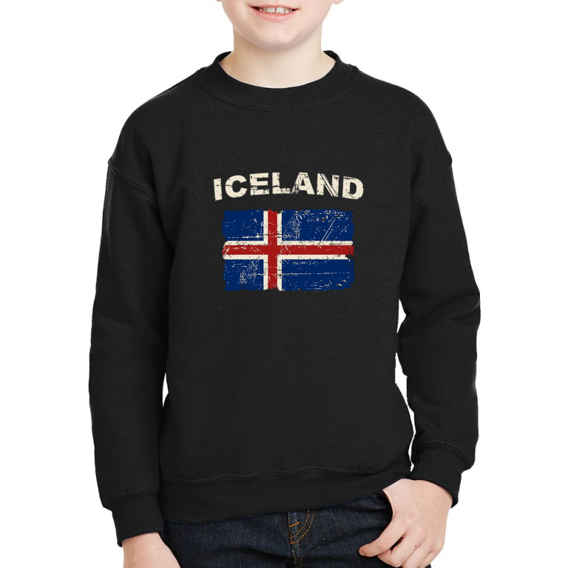 Iceland Flag Youth Sweatshirt by farisdi | Artistshot