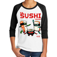 Sushi Squad Youth 3/4 Sleeve | Artistshot