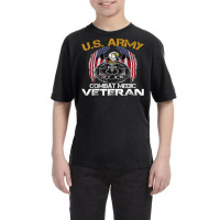 Proud Us Army Combat Medic, Perfect Veteran Medical Military T Shirt Youth Tee | Artistshot