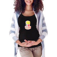 The Future Is Vegan With Plant 65389588 Maternity Scoop Neck T-shirt | Artistshot