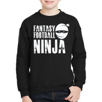 Fantasy Football Ninja   Ffl League Champion Winner Quote Long Sleeve Youth Sweatshirt | Artistshot