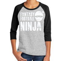 Fantasy Football Ninja   Ffl League Champion Winner Quote Long Sleeve Youth 3/4 Sleeve | Artistshot