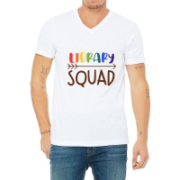 Library Squad For Light V-neck Tee | Artistshot