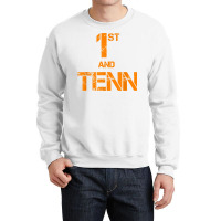 First And Ten Shirt Tennessee State Orange Tee Football Fan Crewneck Sweatshirt | Artistshot