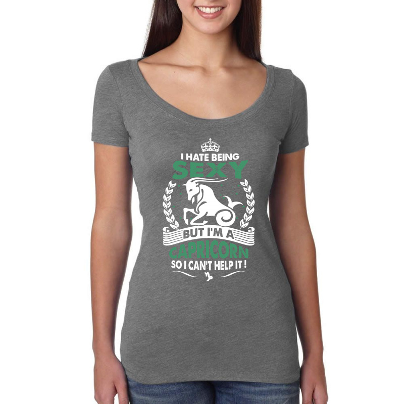 Sexy Capricorn Women's Triblend Scoop T-shirt | Artistshot