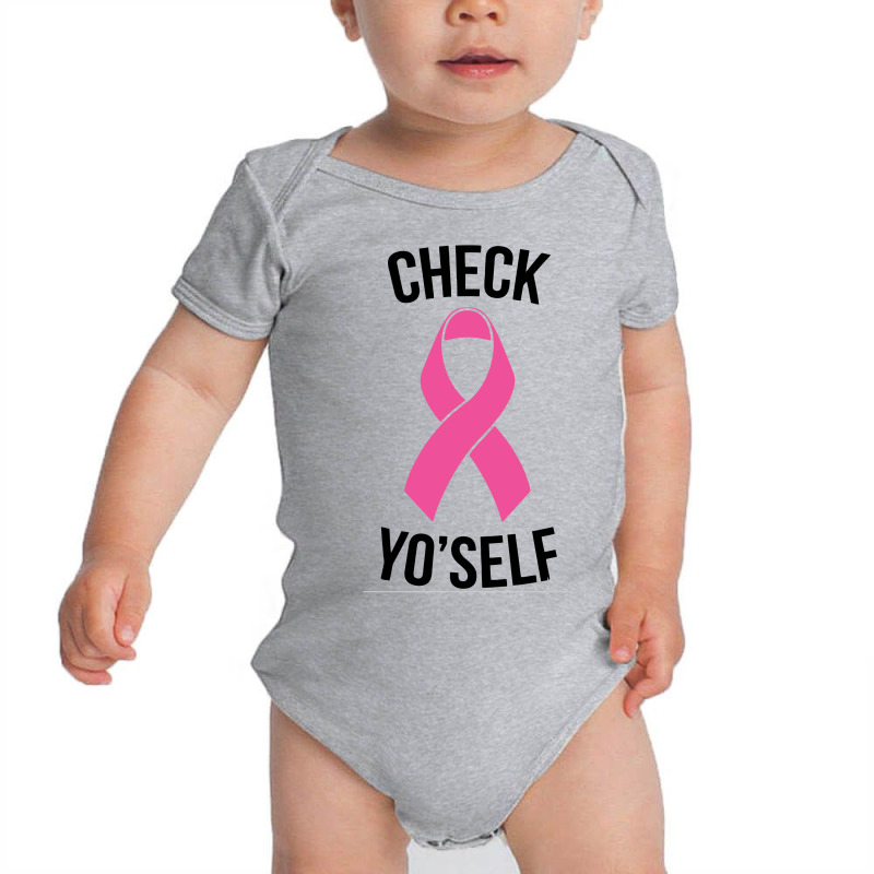 Check Yo'self   Proceeds Will Be Donated Baby Bodysuit by Hargitcustom | Artistshot