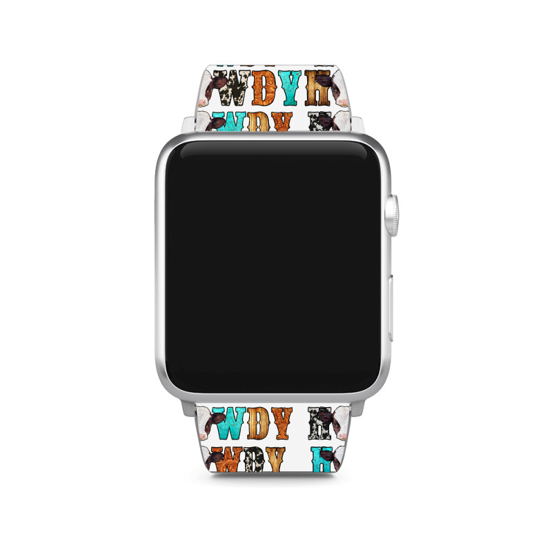 Howdy Baby Cow Apple Watch Band | Artistshot