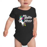 No Gluten Please Baby Bodysuit | Artistshot