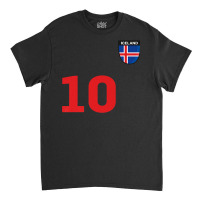 Iceland Soccer Jersey World Football 2018 Fan Classic T-shirt | Artistshot