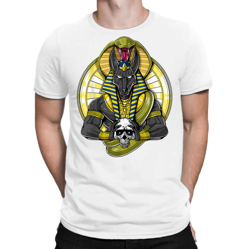 Anubis Skull Egyptian God Of The Dead Ancient Mythology T Shirt T-Shirt by tandonwelters | Artistshot