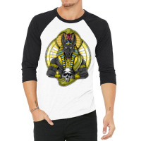 Anubis Skull Egyptian God Of The Dead Ancient Mythology T Shirt 3/4 Sleeve Shirt | Artistshot