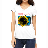 Singing For The Sun Women's V-neck T-shirt | Artistshot