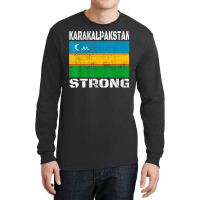 Karakalpakstan Flag Uzbekistan T Shirt Long Sleeve Shirts | Artistshot