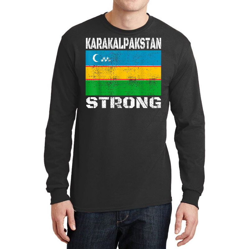 Karakalpakstan Flag Uzbekistan T Shirt Long Sleeve Shirts by emly9i8u7y6y5t | Artistshot