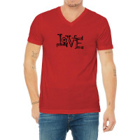 Love Couple V-neck Tee | Artistshot