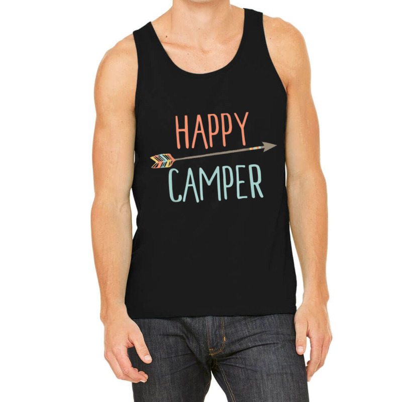 Camping Arrow Happy Camper Camping Tank Top | Artistshot