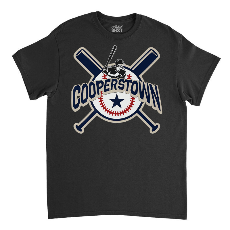 Cooperstown New York Baseball Game Family Vacation T Shirt Classic T-shirt by waltervanderwilt1 | Artistshot