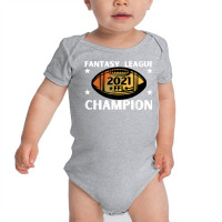 Fantasy League Champion Ffl Football 2021 Winner Vintage T Shirt Baby Bodysuit | Artistshot