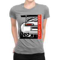 2jz J.d.m Ja.pan.ese Do.mes.tic Market Tuning Retro 90s Car Legend Ladies Fitted T-shirt | Artistshot