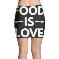 Food Is Love Mini Skirts | Artistshot