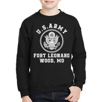 Fort Leonard Wood Basic Training Missouri T Shirt Youth Sweatshirt | Artistshot