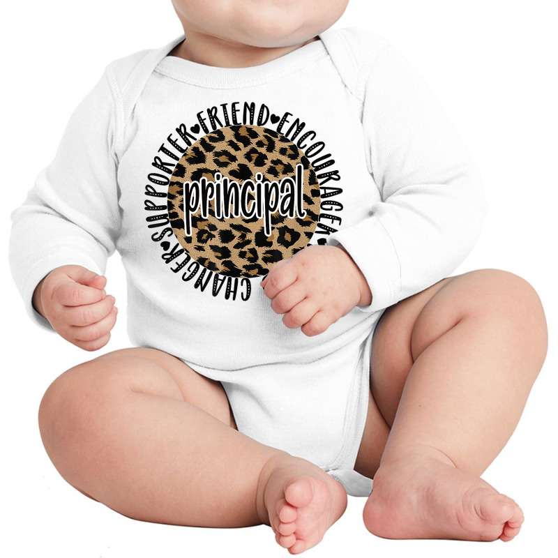 Best Principal Appreciation School Principal T Shirt Long Sleeve Baby Bodysuit by erinlorrai | Artistshot