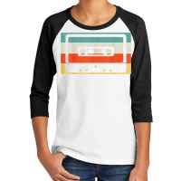 Cassette Tape 80's 90's Music Retro T Shirt Youth 3/4 Sleeve | Artistshot