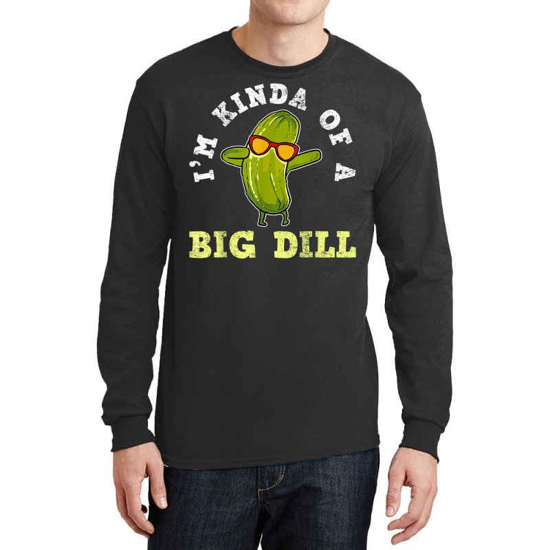 Pickle Pickles Canning Big Dill Vegan Gift T Shirt Long Sleeve Shirts by harmanyuan | Artistshot